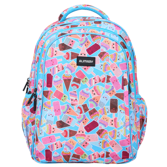 ALIMASY | MIDSIZE KIDS BACKPACK - ICE CREAM PARTY *PRE-ORDER*