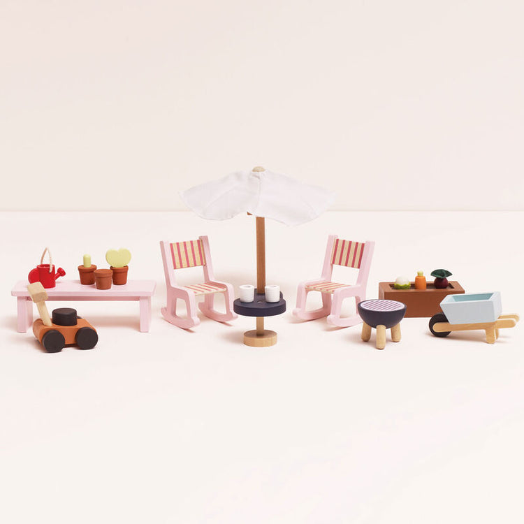 LE TOY VAN | CONSERVATORY DOLLS HOUSE SET