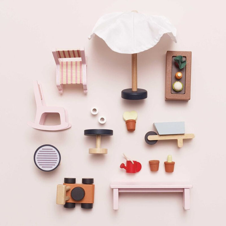 LE TOY VAN | CONSERVATORY DOLLS HOUSE SET