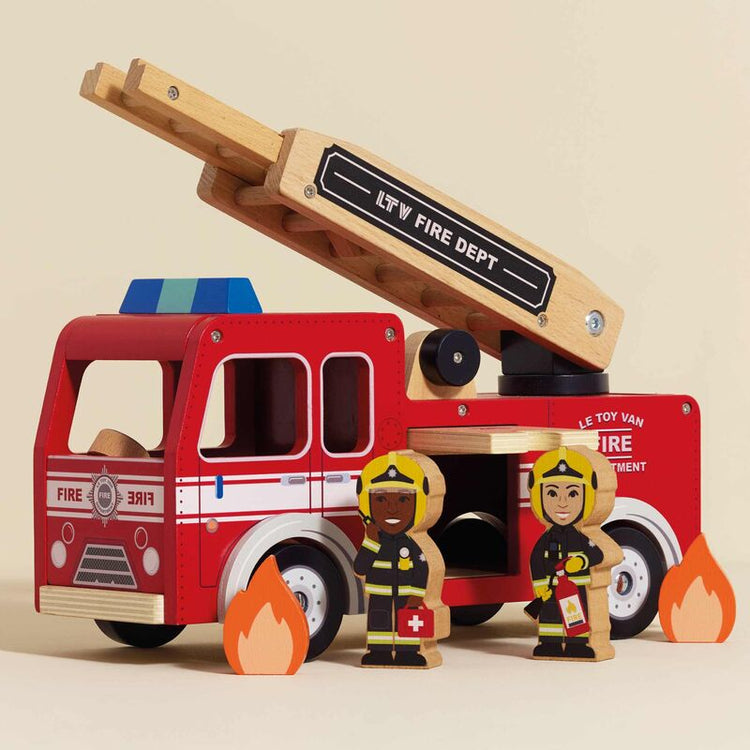 LE TOY VAN | FIRE ENGINE SET *PRE-ORDER*
