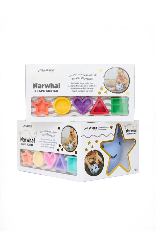 JELLYSTONE DESIGNS | NARWHAL SHAPE SORTER