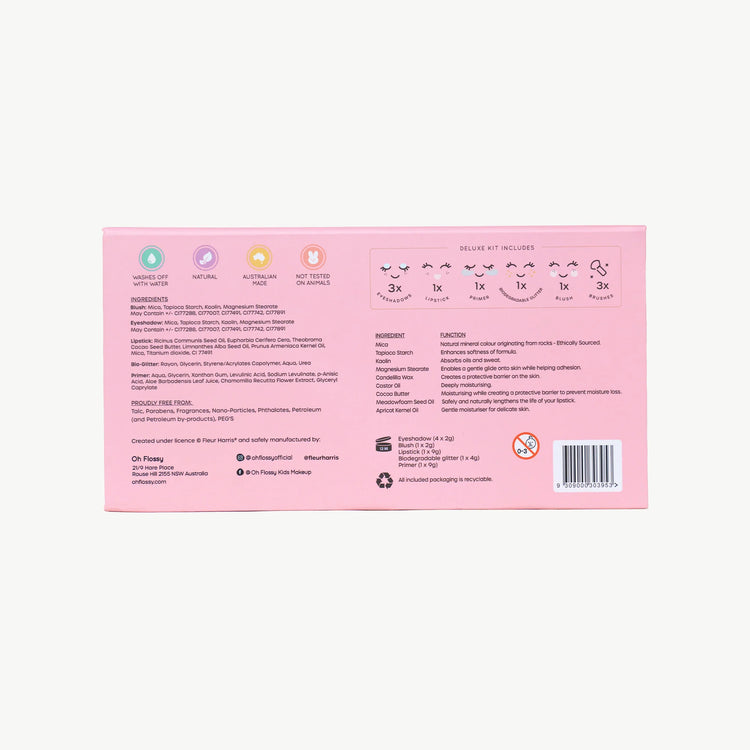 OH FLOSSY | OH FLOSSY X FLEUR HARRIS - GARDEN OF DREAMS DELUXE MAKEUP & GLITTER SET