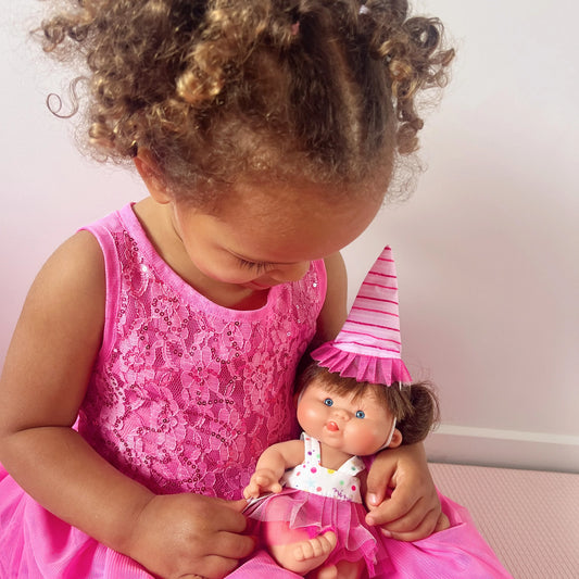 NINES D'ONIL | BABY DOLL PEPOTIN SPECIAL HAPPY BIRTHDAY (21CM)