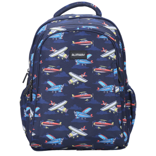 ALIMASY | MIDSIZE KIDS BACKPACK - PLANES *PRE-ORDER*