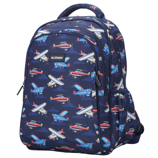 ALIMASY | MIDSIZE KIDS BACKPACK - PLANES *PRE-ORDER*