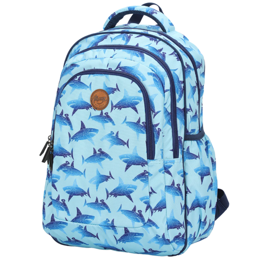 ALIMASY | LARGE/SCHOOL KIDS BACKPACK - ROBOT SHARK *PRE-ORDER*