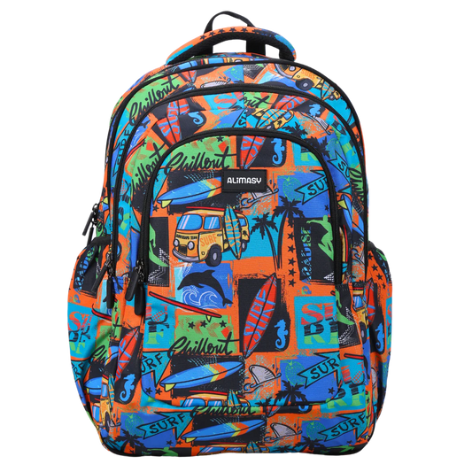 ALIMASY | LARGE/SCHOOL KIDS BACKPACK - SURF KOMBI *PRE-ORDER*