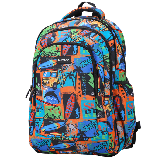 ALIMASY | LARGE/SCHOOL KIDS BACKPACK - SURF KOMBI *PRE-ORDER*