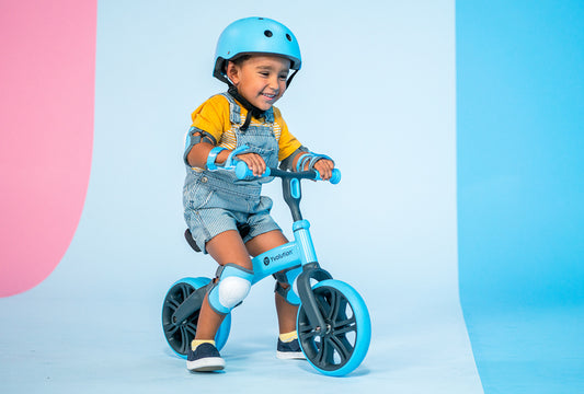 YVOLUTION | Y VELO JUNIOR BALANCE BIKE - BLUE *PRE-ORDER*