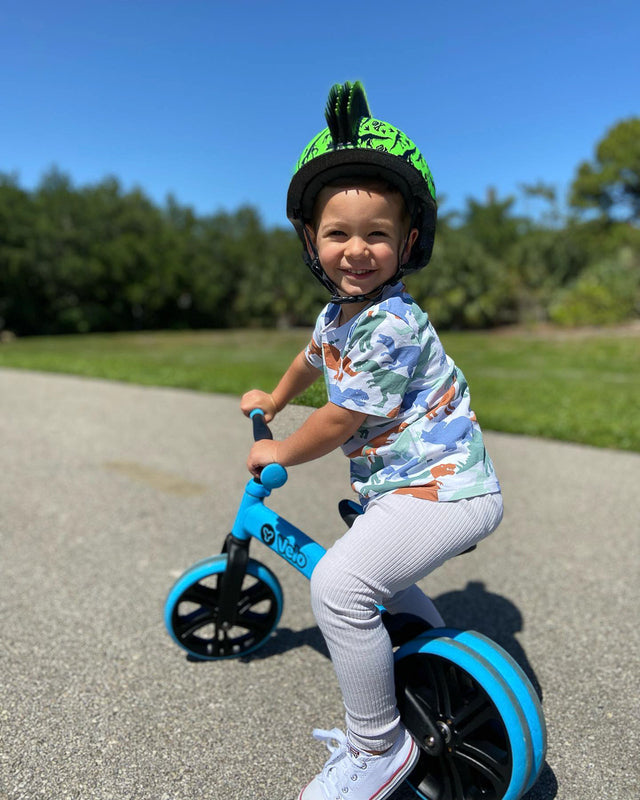 YVOLUTION | Y VELO JUNIOR BALANCE BIKE - BLUE