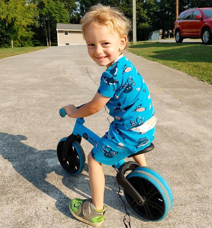 YVOLUTION | Y VELO JUNIOR BALANCE BIKE - BLUE