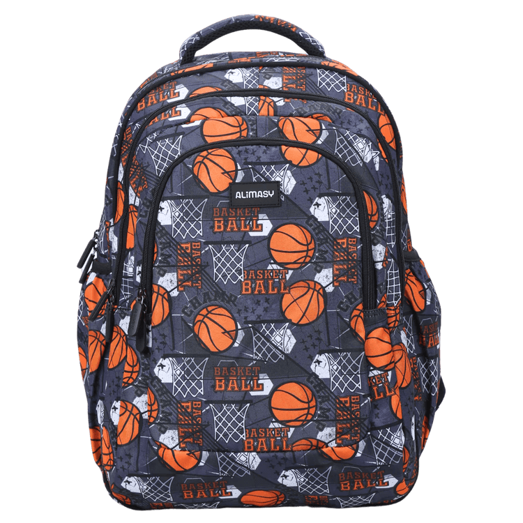 ALIMASY | LARGE/SCHOOL KIDS BACKPACK - BASKETBALL *PRE - ORDER* by ALIMASY - The Playful Collective