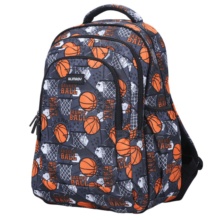 ALIMASY | LARGE/SCHOOL KIDS BACKPACK - BASKETBALL *PRE - ORDER* by ALIMASY - The Playful Collective