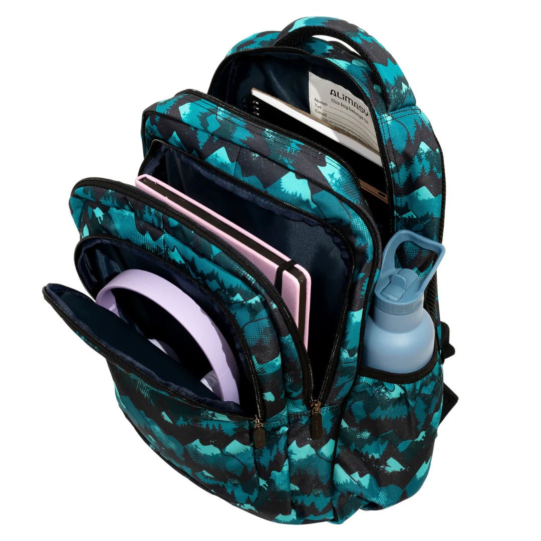 ALIMASY | LARGE/SCHOOL KIDS BACKPACK - CAMO MOUNTAIN *PRE - ORDER* by ALIMASY - The Playful Collective