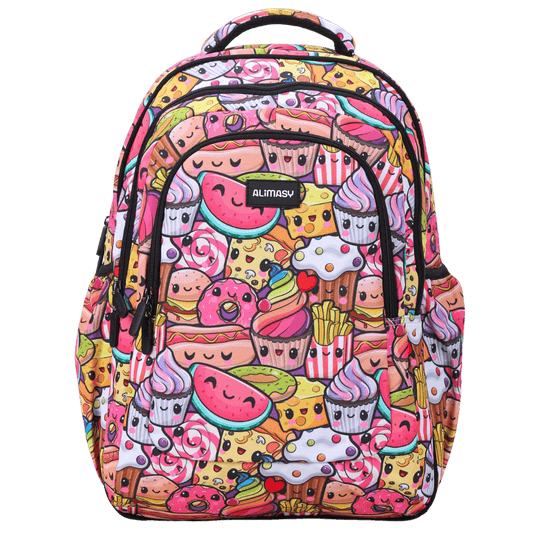 ALIMASY | LARGE/SCHOOL KIDS BACKPACK - CUTE TREATS *PRE - ORDER* by ALIMASY - The Playful Collective