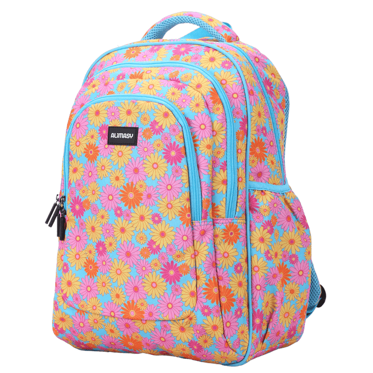 ALIMASY | LARGE/SCHOOL KIDS BACKPACK - DITSY DAISY FLOWERS *PRE - ORDER* by ALIMASY - The Playful Collective