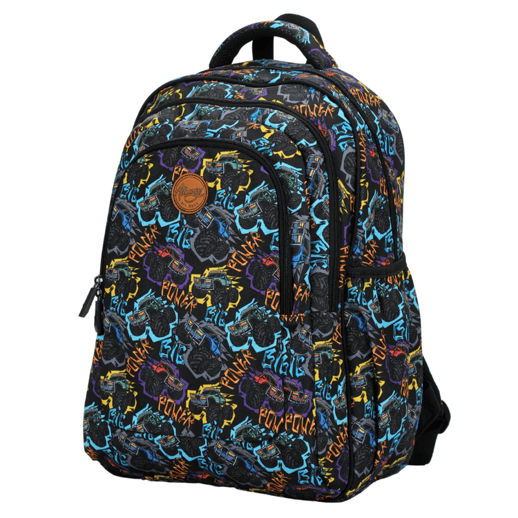 ALIMASY | LARGE/SCHOOL KIDS BACKPACK - MONSTER TRUCK *PRE - ORDER* by ALIMASY - The Playful Collective