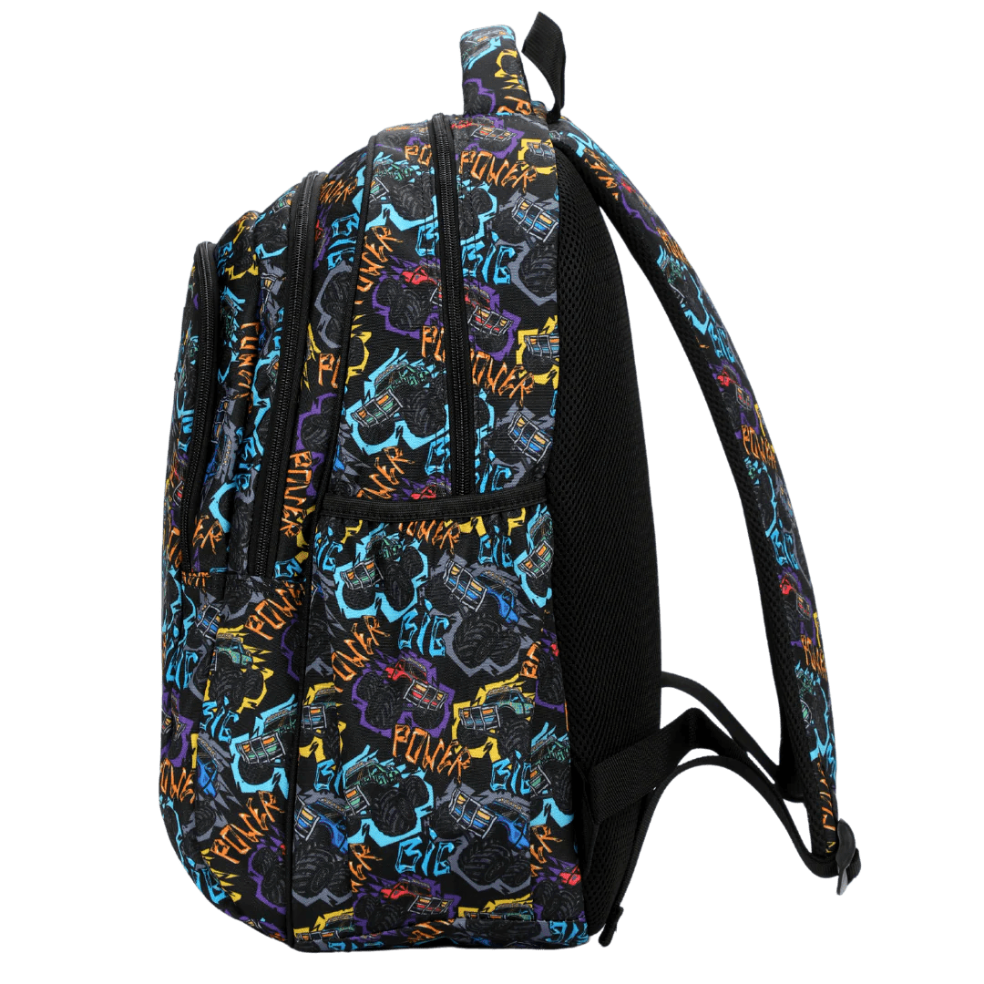 ALIMASY | LARGE/SCHOOL KIDS BACKPACK - MONSTER TRUCK *PRE - ORDER* by ALIMASY - The Playful Collective