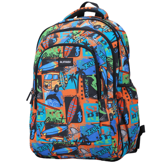 ALIMASY | LARGE/SCHOOL KIDS BACKPACK - SURF KOMBI *PRE - ORDER* by ALIMASY - The Playful Collective