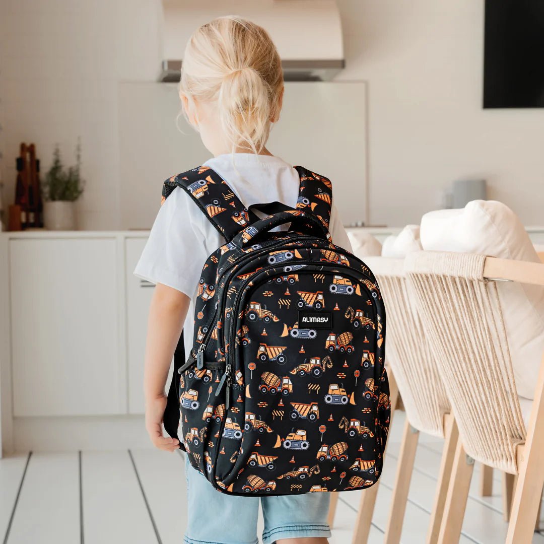 ALIMASY | SMALL KIDS BACKPACK - CONSTRUCTION *PRE - ORDER* by ALIMASY - The Playful Collective