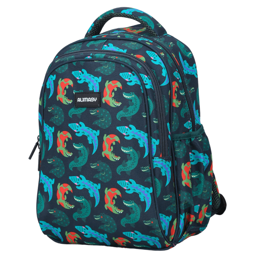 ALIMASY | SMALL KIDS BACKPACK - CROCODILE VIBE *PRE - ORDER* by ALIMASY - The Playful Collective