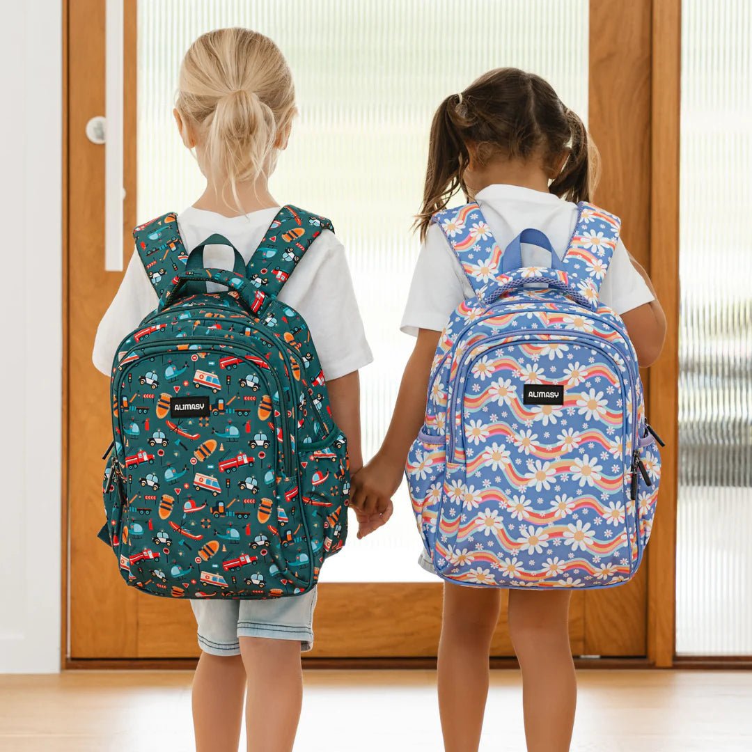 ALIMASY | SMALL KIDS BACKPACK - RAINBOW DAISY *PRE - ORDER* by ALIMASY - The Playful Collective