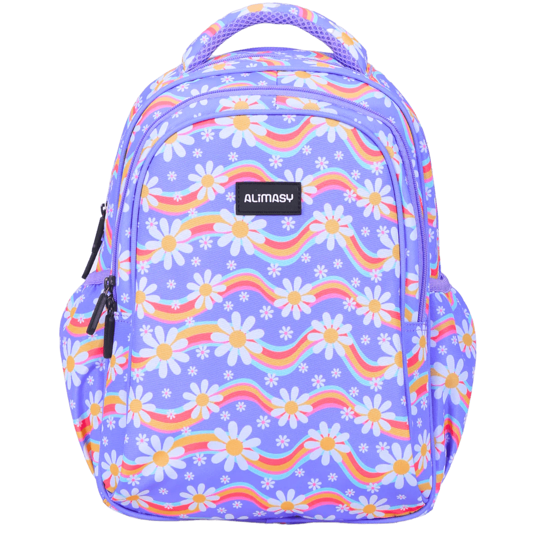 ALIMASY | SMALL KIDS BACKPACK - RAINBOW DAISY *PRE - ORDER* by ALIMASY - The Playful Collective