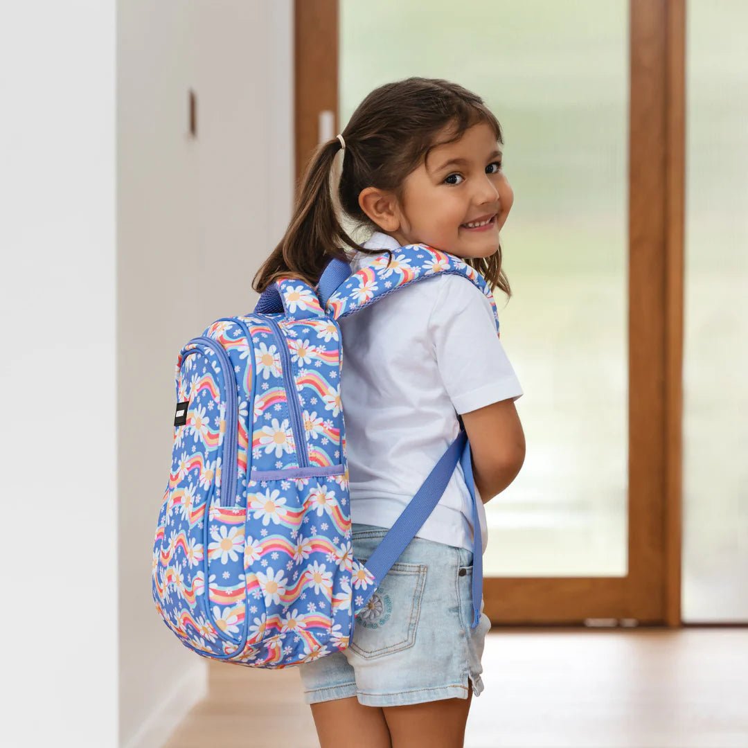 ALIMASY | SMALL KIDS BACKPACK - RAINBOW DAISY *PRE - ORDER* by ALIMASY - The Playful Collective