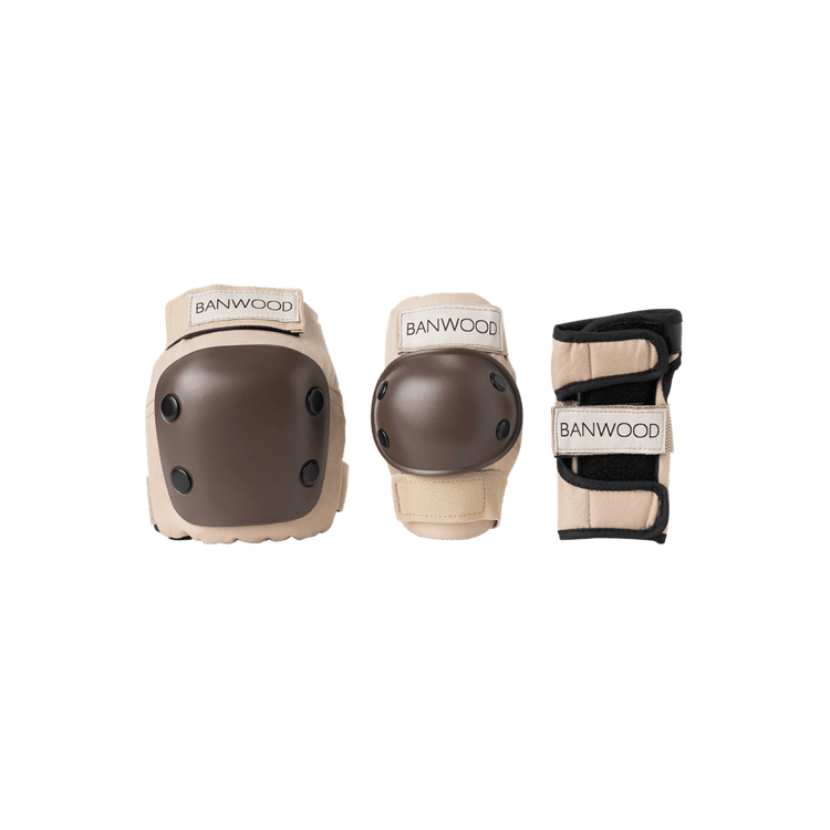 BANWOOD | SKATEBOARD PROTECTIVE GEAR - TAN/BROWN by BANWOOD - The Playful Collective