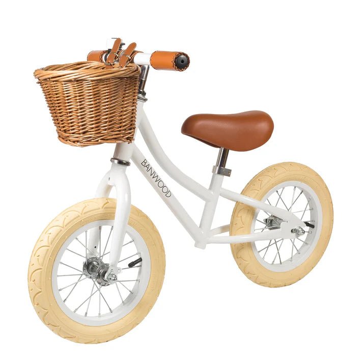 BANWOOD | VINTAGE BALANCE BIKE - WHITE by BANWOOD - The Playful Collective