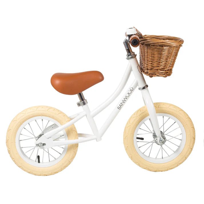 BANWOOD | VINTAGE BALANCE BIKE - WHITE by BANWOOD - The Playful Collective