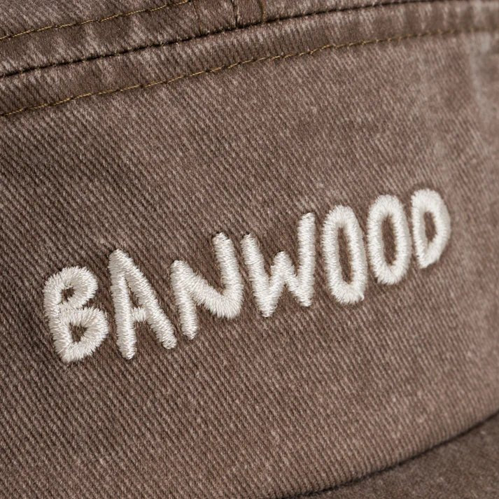 BANWOOD | WASHED 5 PANEL CAP - BROWN *PRE - ORDER* 1 - 3Y (50cm) by BANWOOD - The Playful Collective