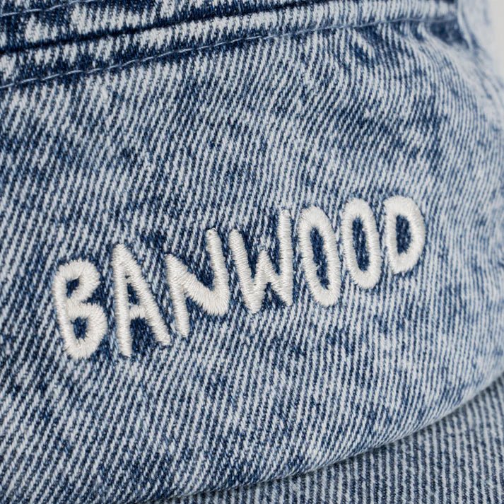 BANWOOD | WASHED 5 PANEL CAP - DENIM *PRE - ORDER* 1 - 3Y (50cm) by BANWOOD - The Playful Collective