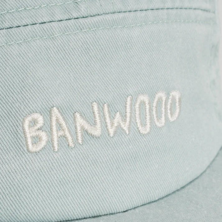 BANWOOD | WASHED 5 PANEL CAP - MINT *PRE - ORDER* 1 - 3Y (50cm) by BANWOOD - The Playful Collective