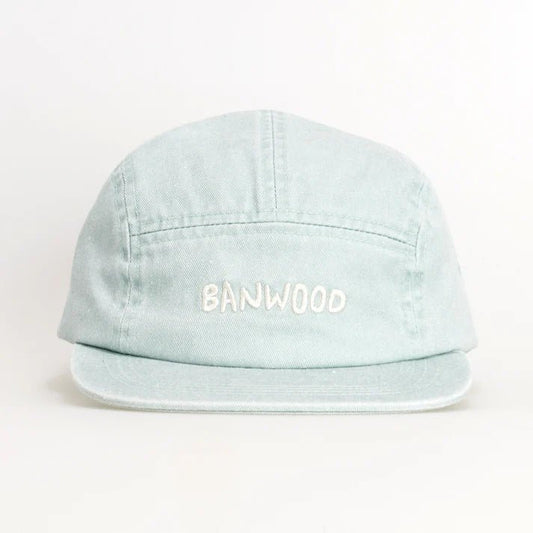 BANWOOD | WASHED 5 PANEL CAP - MINT *PRE - ORDER* 1 - 3Y (50cm) by BANWOOD - The Playful Collective