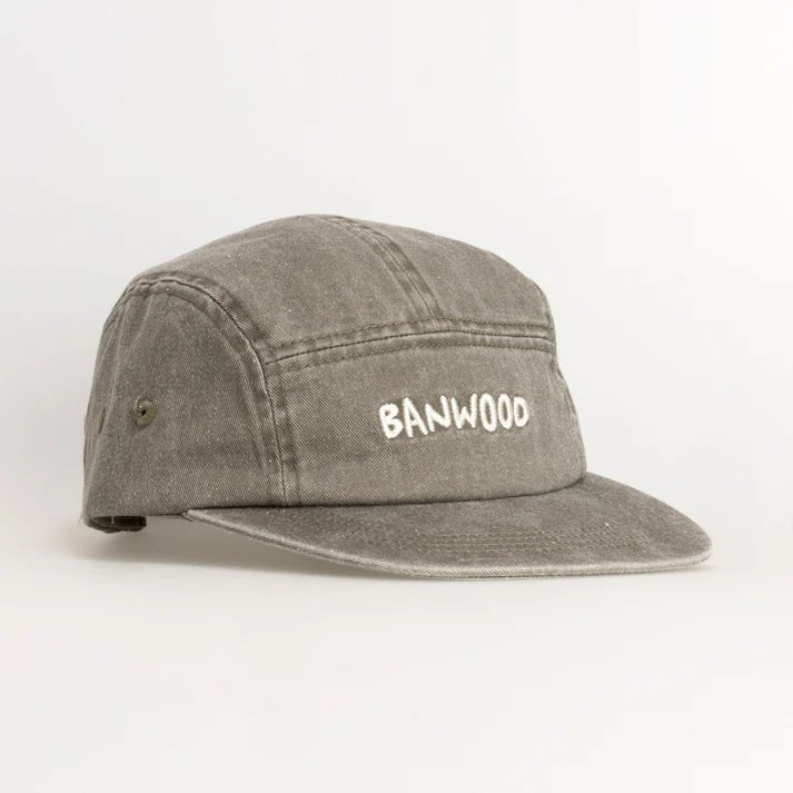 BANWOOD | WASHED 5 PANEL CAP - SAGE *PRE - ORDER* 1 - 3Y (50cm) by BANWOOD - The Playful Collective