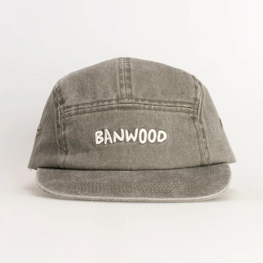 BANWOOD | WASHED 5 PANEL CAP - SAGE *PRE - ORDER* 1 - 3Y (50cm) by BANWOOD - The Playful Collective