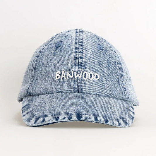 BANWOOD | WASHED BASEBALL CAP - DENIM *PRE - ORDER* 1 - 3Y (50cm) by BANWOOD - The Playful Collective