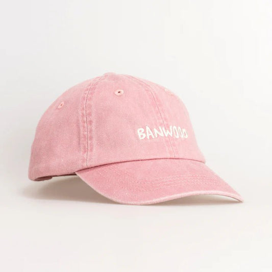 BANWOOD | WASHED BASEBALL CAP - ROSE *PRE - ORDER* 1 - 3Y (50cm) by BANWOOD - The Playful Collective