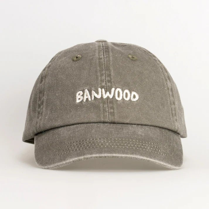 BANWOOD | WASHED BASEBALL CAP - SAGE *PRE - ORDER* 1 - 3Y (50cm) by BANWOOD - The Playful Collective