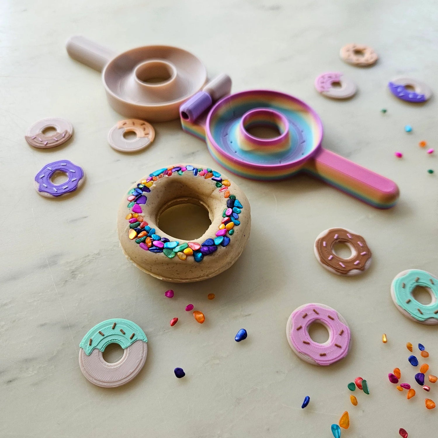BEADIE BUG PLAY | ECO DONUT PRESS Rainbow Sprinkles by BEADIE BUG PLAY - The Playful Collective