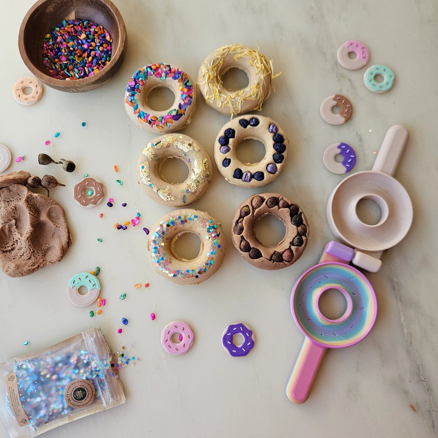 BEADIE BUG PLAY | ECO DONUT PRESS Rainbow Sprinkles by BEADIE BUG PLAY - The Playful Collective