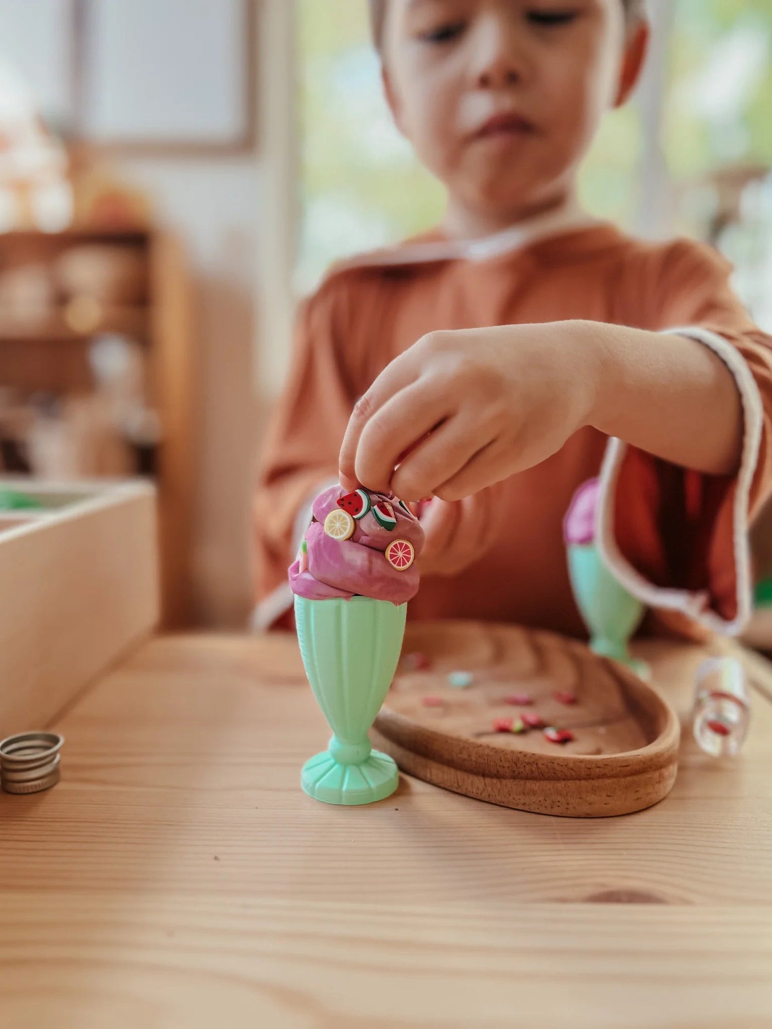 BEADIE BUG PLAY | ICE - CREAM SUNDAE CUP - MINT by BEADIE BUG PLAY - The Playful Collective