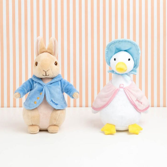 BEATRIX POTTER | JEMIMA PUDDLE - DUCK SILKY BEANBAG SOFT TOY by BEATRIX POTTER - The Playful Collective