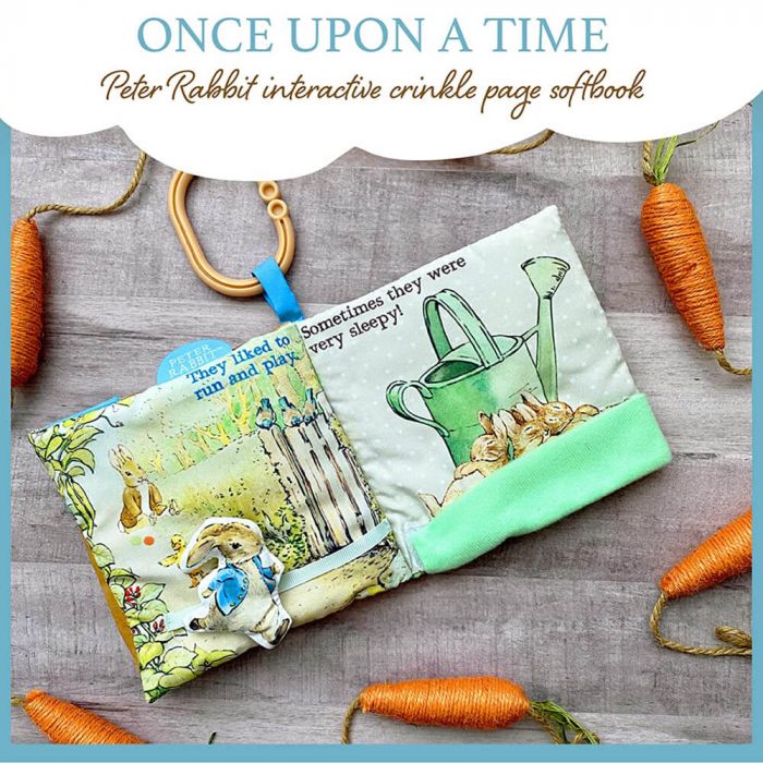 BEATRIX POTTER | PETER RABBIT ONCE UPON A TIME SOFT BOOK by BEATRIX POTTER - The Playful Collective