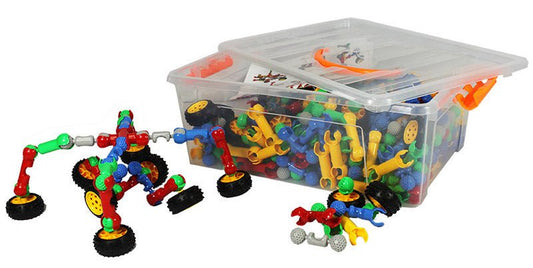 BILLY KIDZ | CONSTRUCTION SET - POP & SNAP CONNECTORS 320PCS by BILLY KIDZ - The Playful Collective