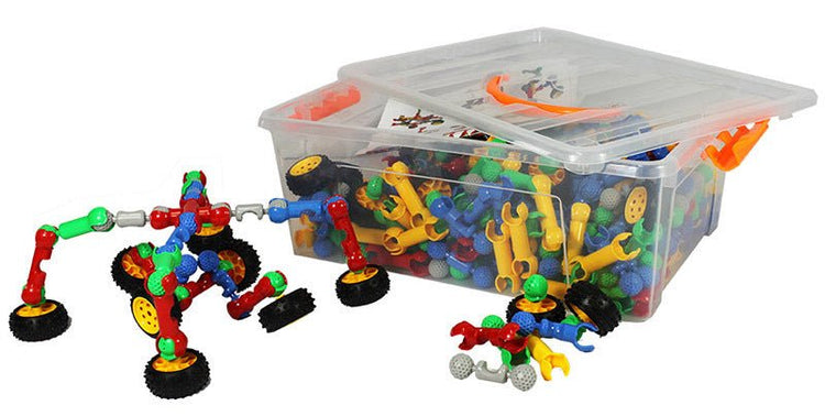 BILLY KIDZ | CONSTRUCTION SET - POP & SNAP CONNECTORS 320PCS by BILLY KIDZ - The Playful Collective