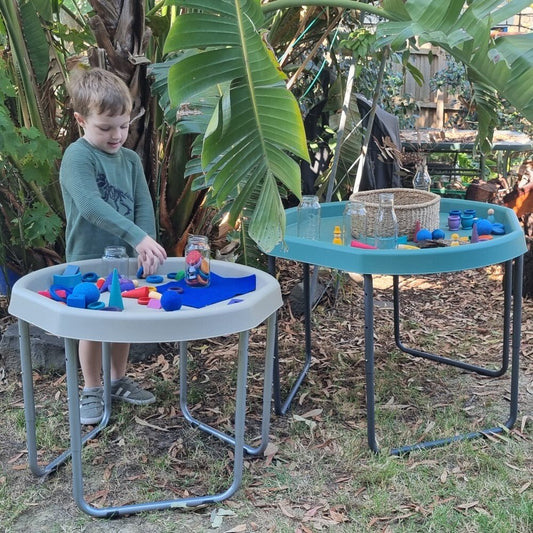 BILLY KIDZ | HEX TUFF TRAY & STAND - BLACK by BILLY KIDZ - The Playful Collective