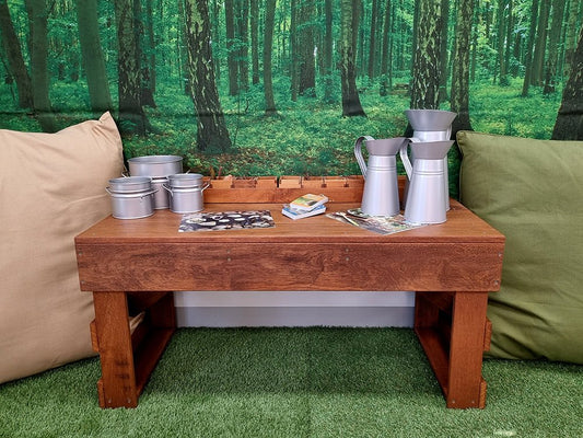 BILLY KIDZ | OUTDOOR MUD KITCHEN PREP STATION / BENCH by BILLY KIDZ - The Playful Collective