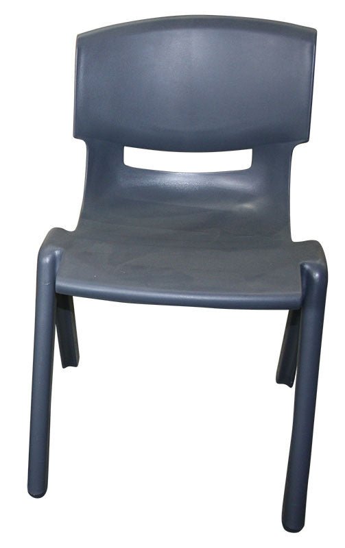 BILLY KIDZ | RESIN STACKABLE CHAIR - ADULT GREY 44CM by BILLY KIDZ - The Playful Collective